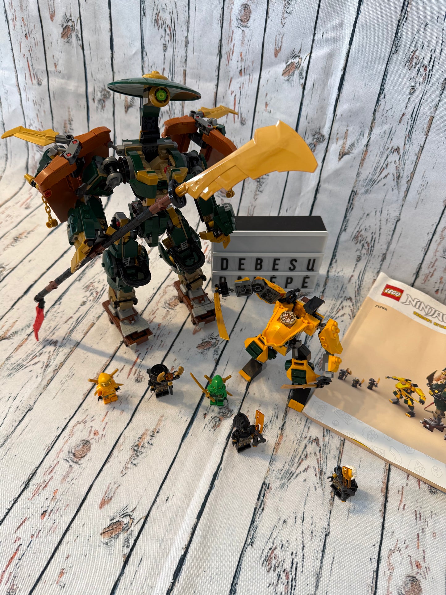 LEGO® 71794 Ninjago didysis kovos robotas su figūrėlėmis 🥷🤖