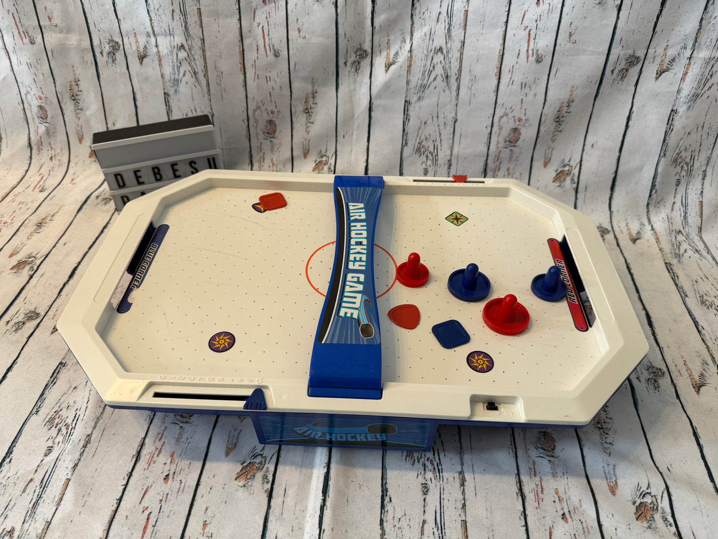 Stalo oro ritulio žaidimas Air Hockey 🏒