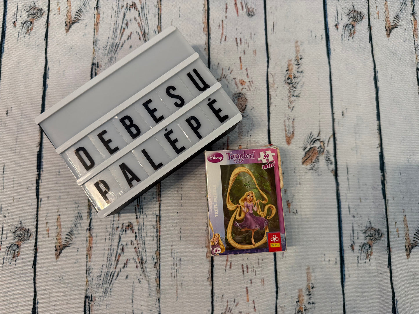 Disney Rapunzel mini dėlionė 54 detalių