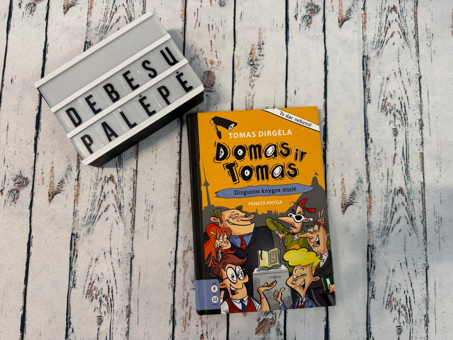 Domas ir Tomas dingusios knygos mįslė, 5 knyga