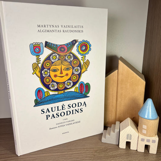 Knyga Saulė sodą pasodina