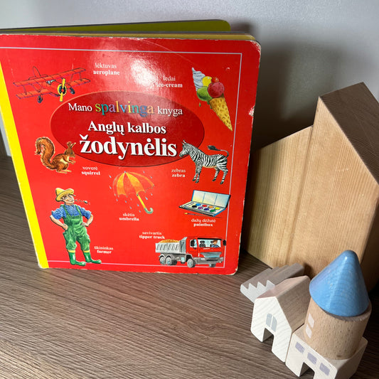 Knyga Anglų kalbos žodynėlis