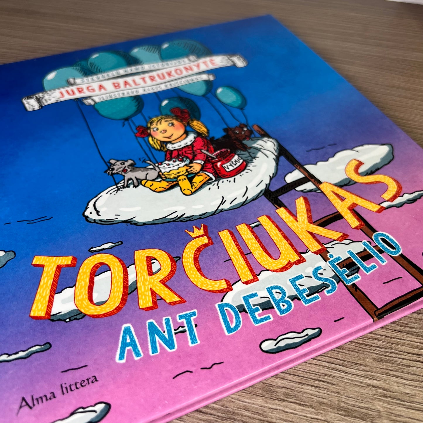 Knyga Torčiukas ant debesėlio