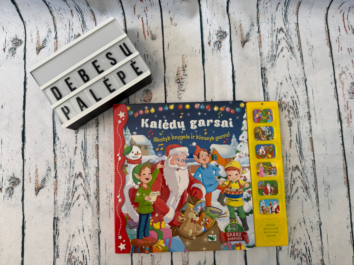 Kalėdų garsai – interaktyvi garsinė knyga 🎄🔔