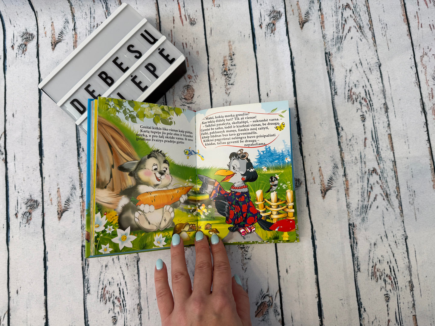Vaikučiams pabiručiams – pasakų ir eilėraščių knyga 📖🐾