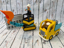 LEGO DUPLO statybų rinkinys – ekskavatorius ir sunkvežimis 🚜🚧