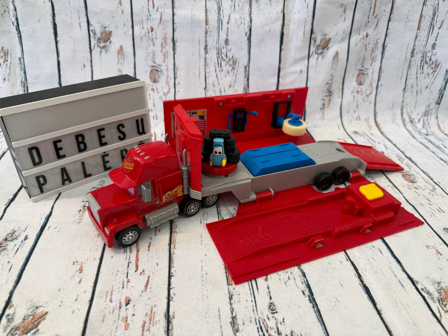 Cars Mack sunkvežimis su autoservisu 🚛🔧