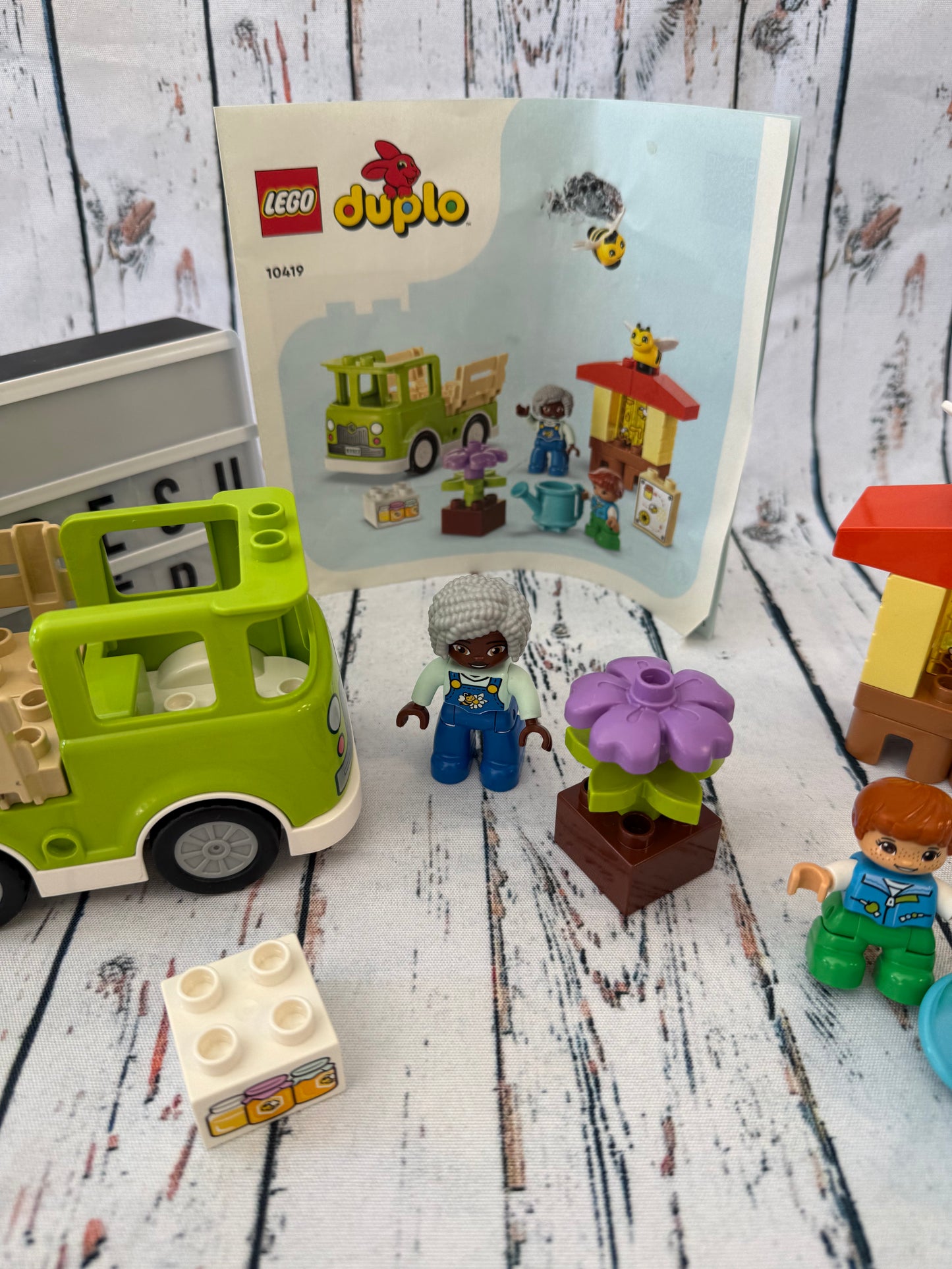 LEGO DUPLO bičių ir sodo rinkinys 🐝🌸