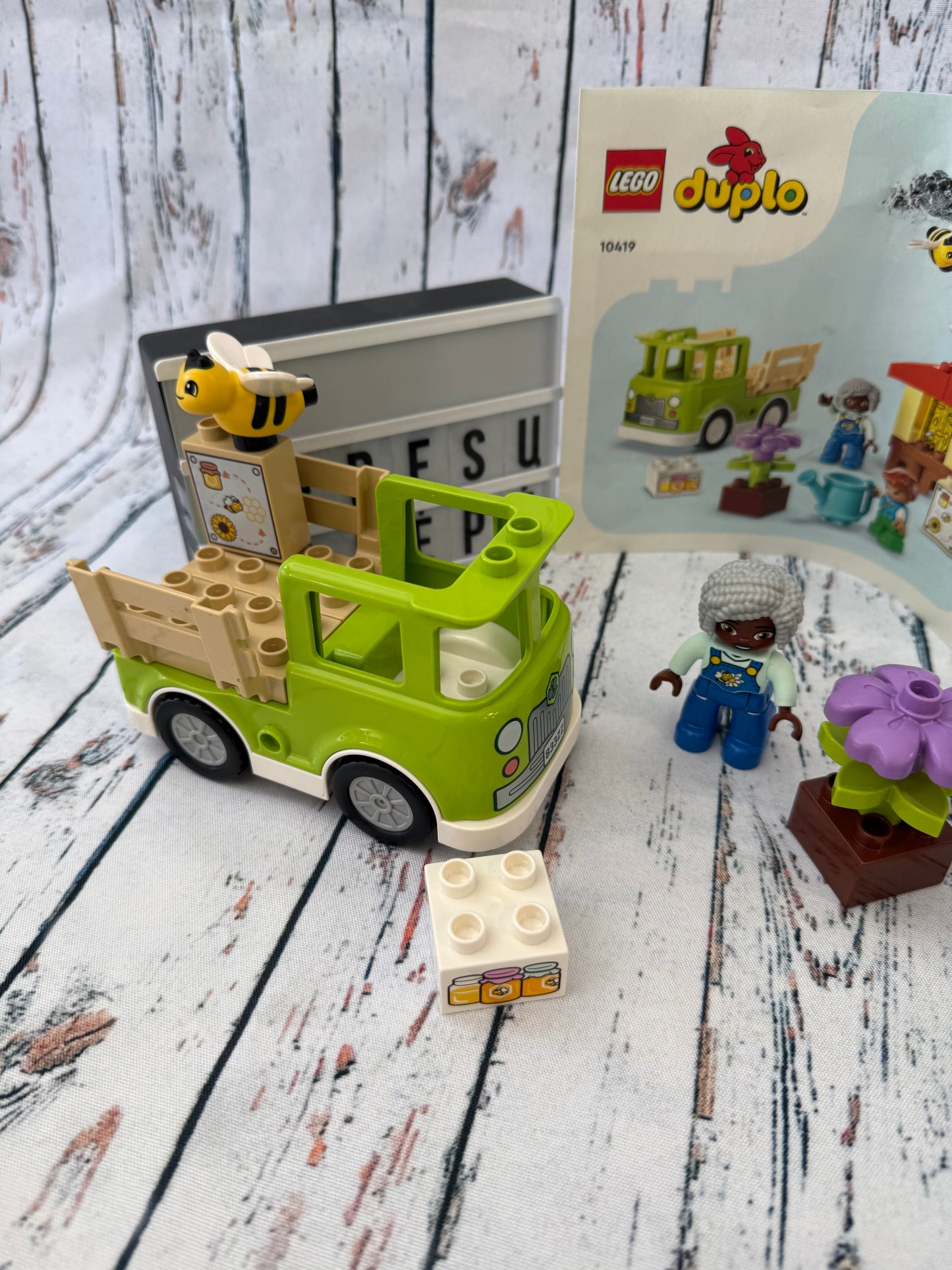 LEGO DUPLO bičių ir sodo rinkinys 🐝🌸