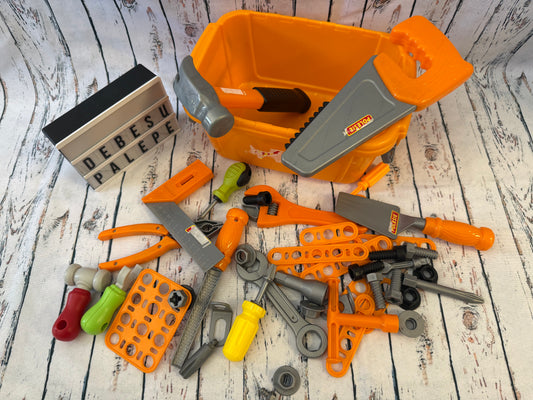 Mažojo meistro įrankių rinkinys 🧰🔧