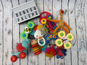 Sensorinių žaislų rinkinys mažyliui 🧸🌈