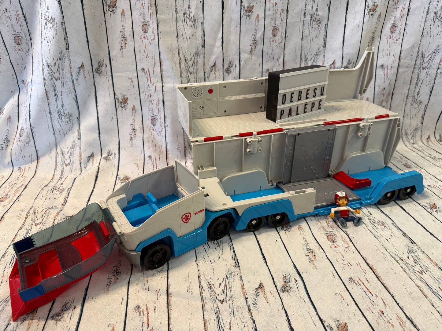 Paw Patrol gelbėjimo sunkvežimis su garsais 🚓🐾