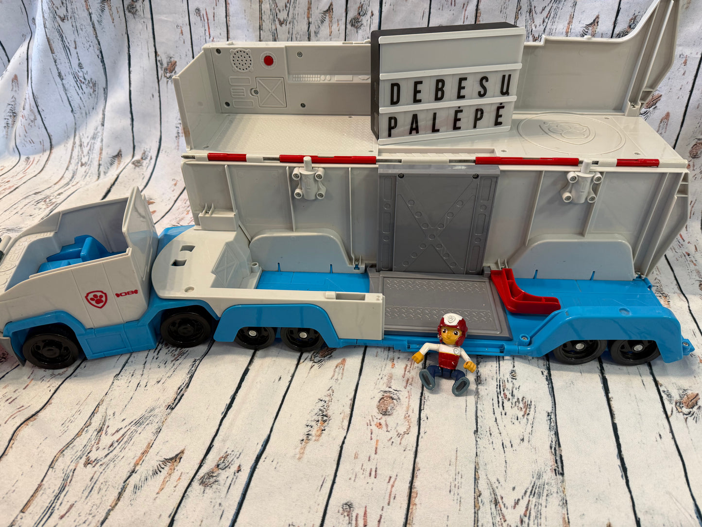 Paw Patrol gelbėjimo sunkvežimis su garsais 🚓🐾