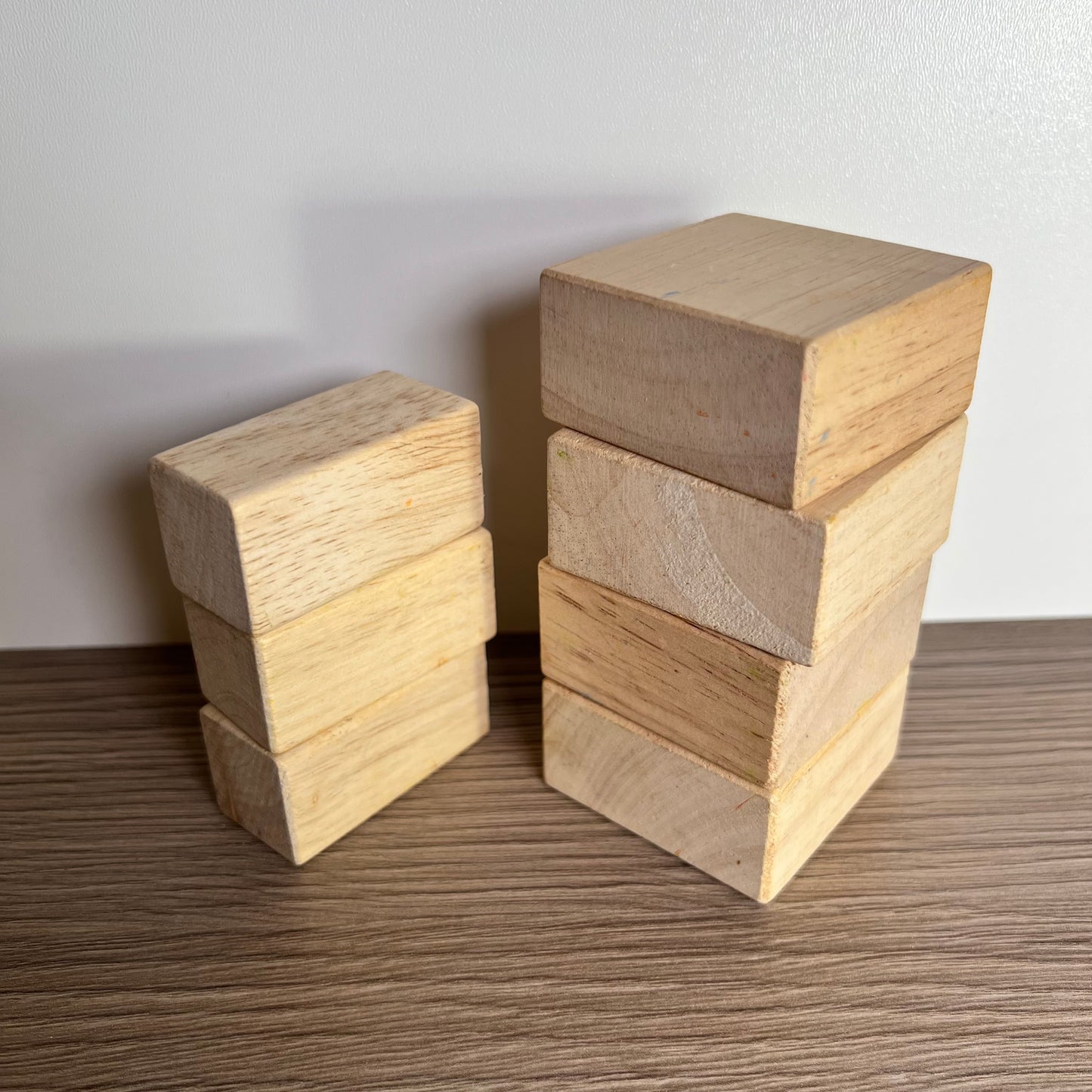 Medinių kaladėlių rinkinys