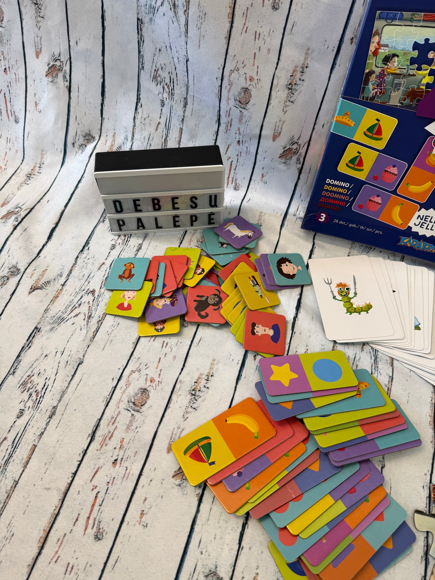 Kakės Makės 4 viename lavinamųjų žaidimų rinkinys 🎲🧠