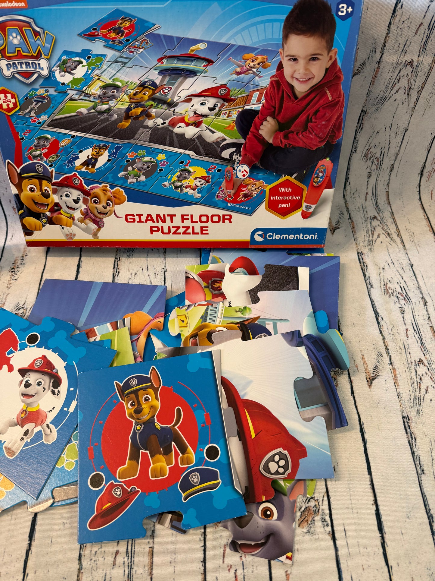 Paw Patrol grindų dėlionė 🐾🧩