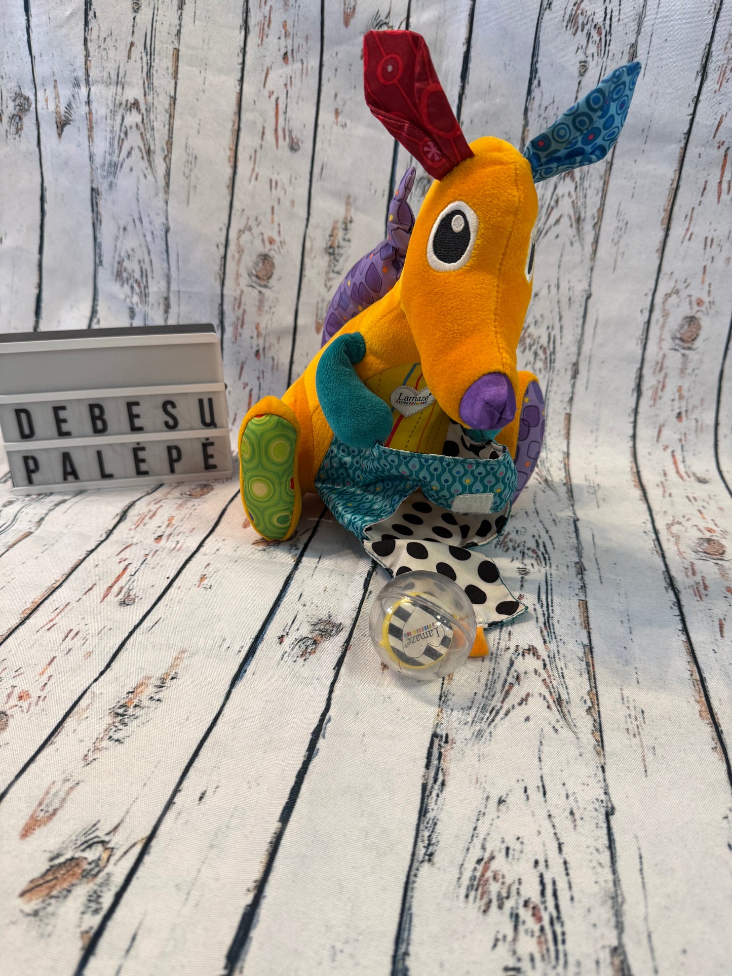 Spalvingasis sensorinis draugas 🦘🌈