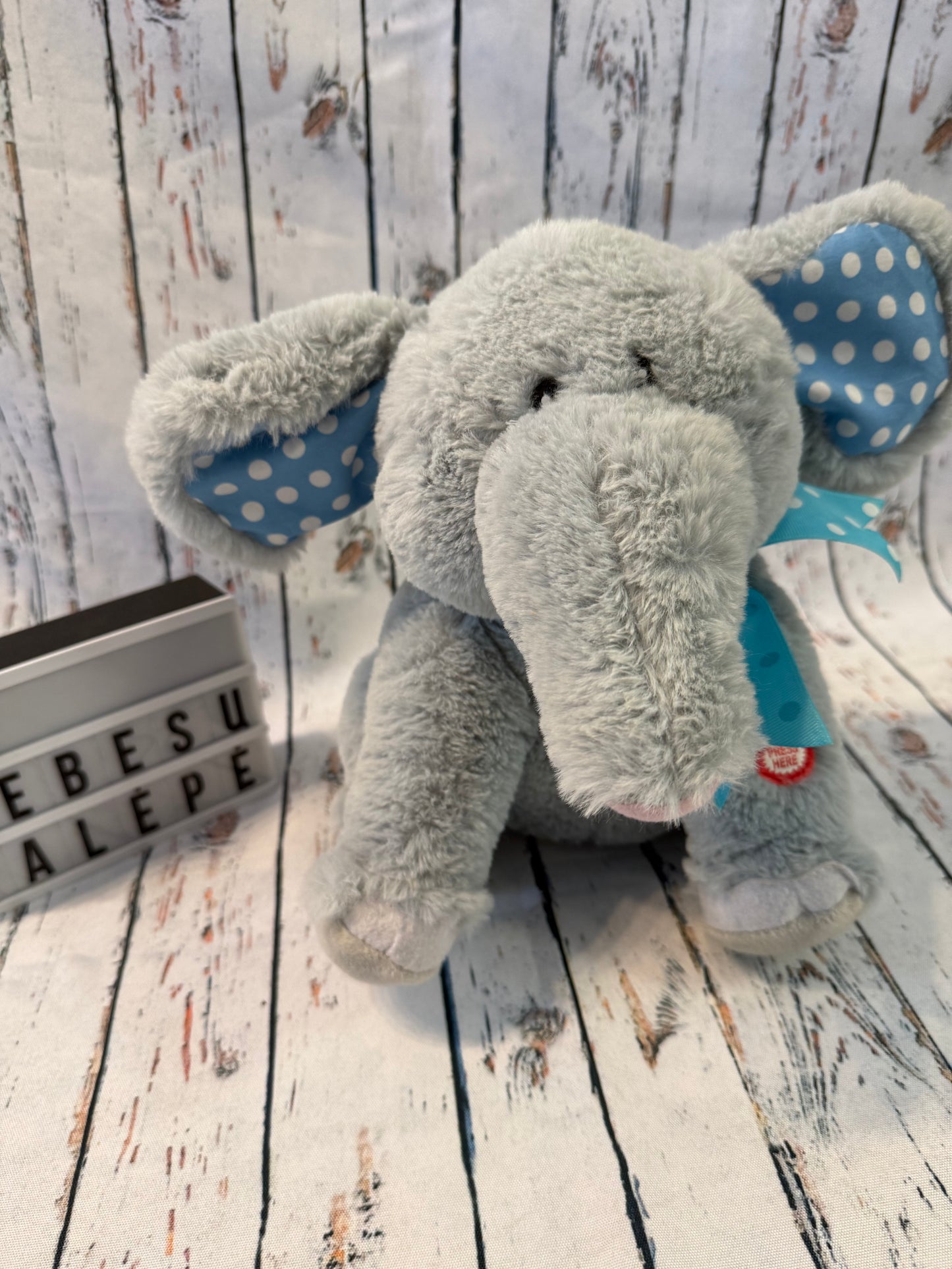 Dainuojantis drambliukas 🐘🎶