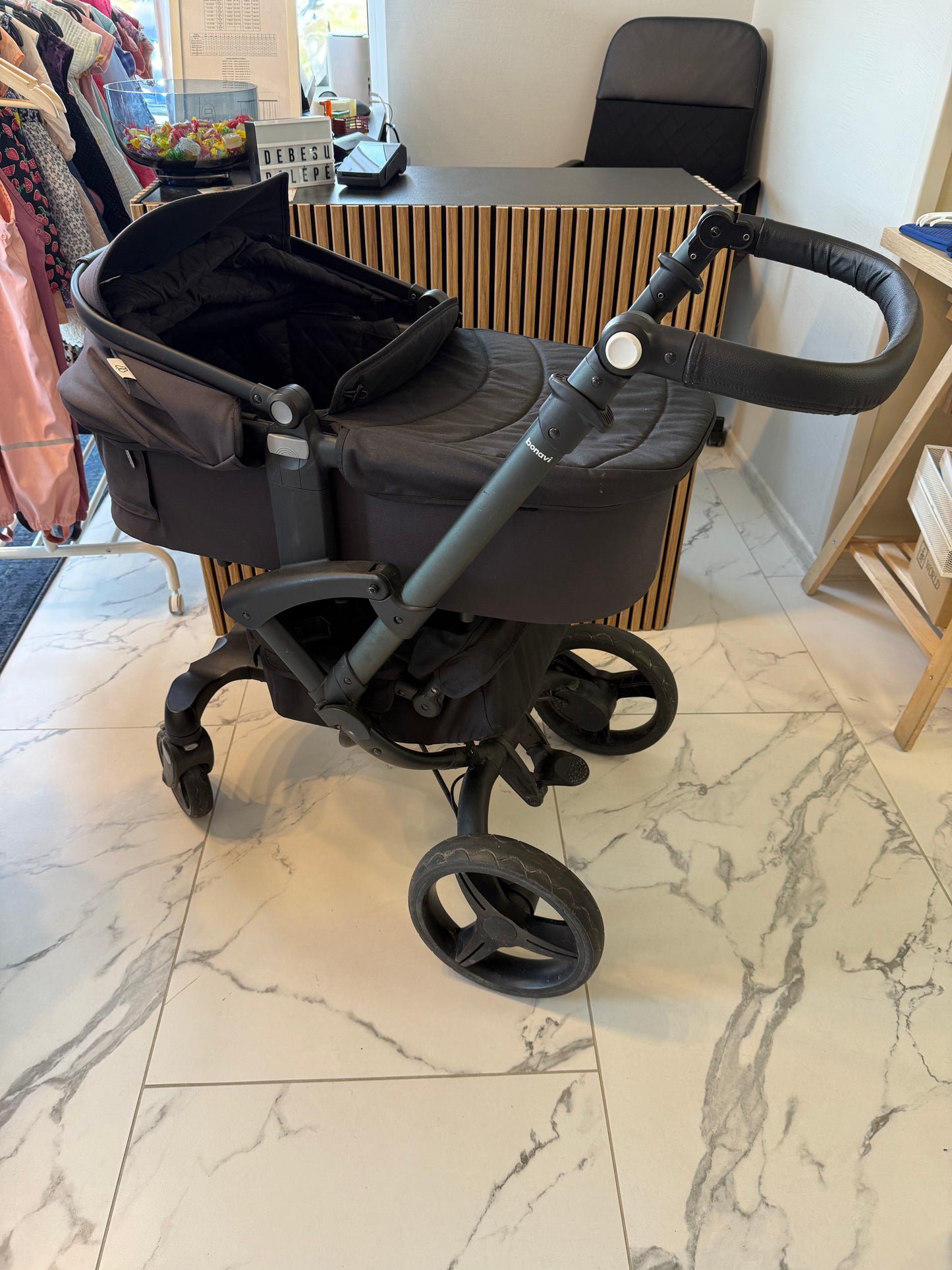 ☁️ Bonavi 2.0 vežimėlis 2in1 🌿