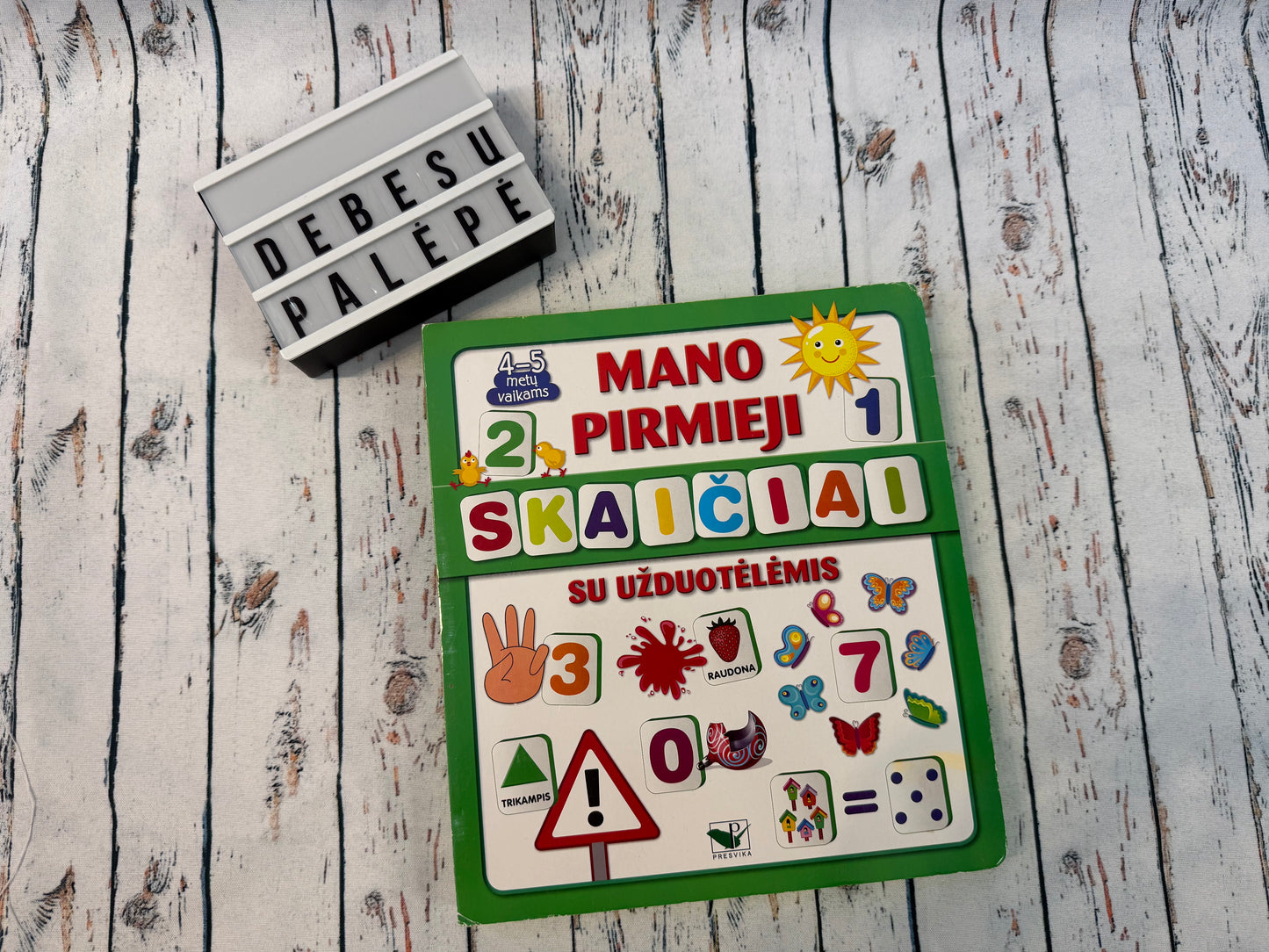 🔢☀️ Mano pirmieji skaičiai su užduotėlėmis