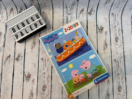 🐷🧩 Peppa Pig dėlionių rinkinys mažiesiems