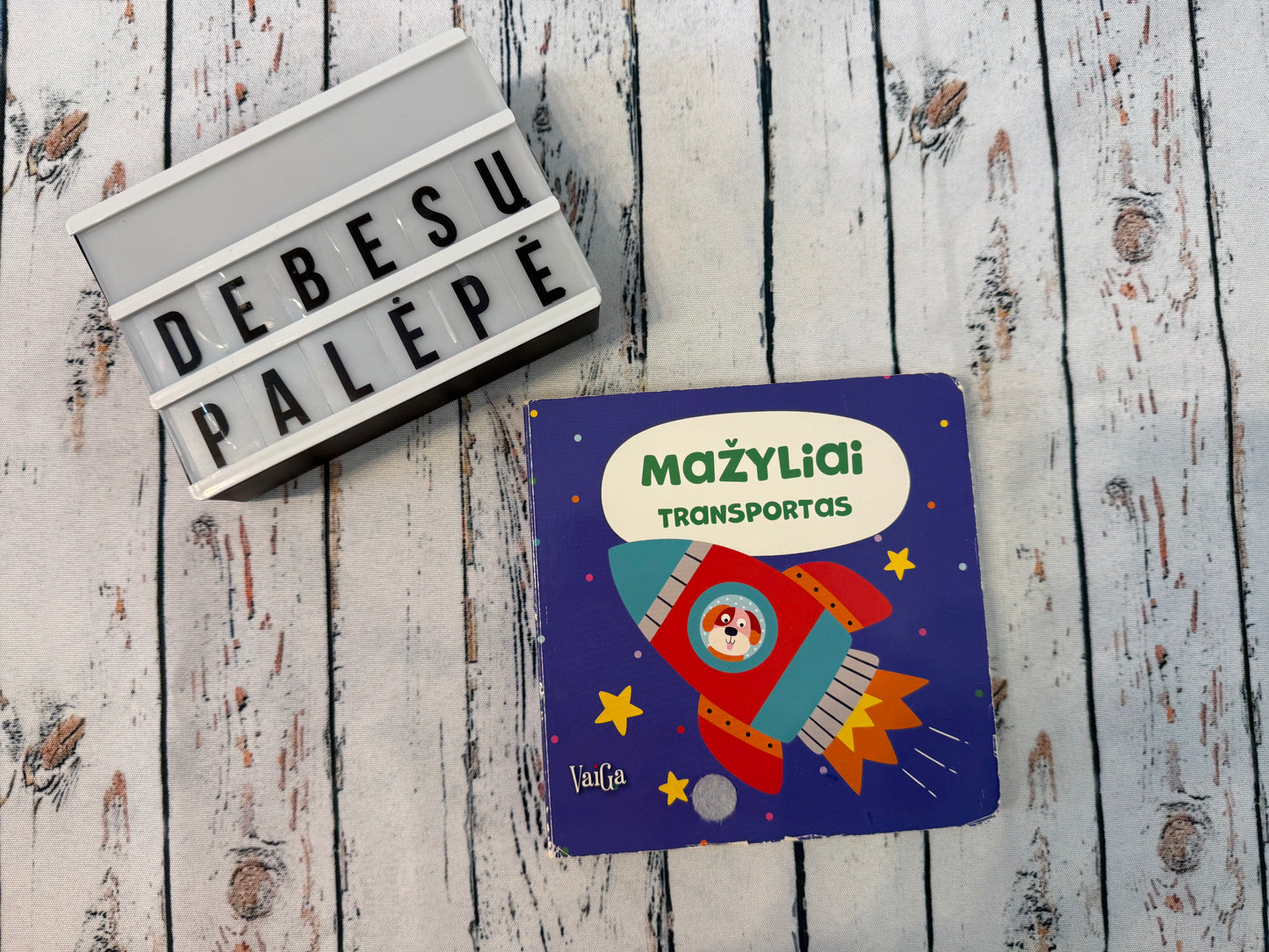 🚀📚 Mažylių transporto knygelė