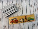 🚒🚑 Retro transporto priemonių dėlionė
