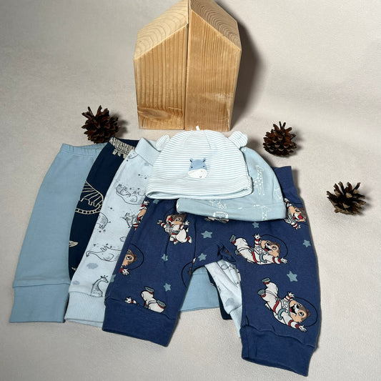 Kelnyčių komplektas, 4 vnt su kepurėlėmis 2 vnt