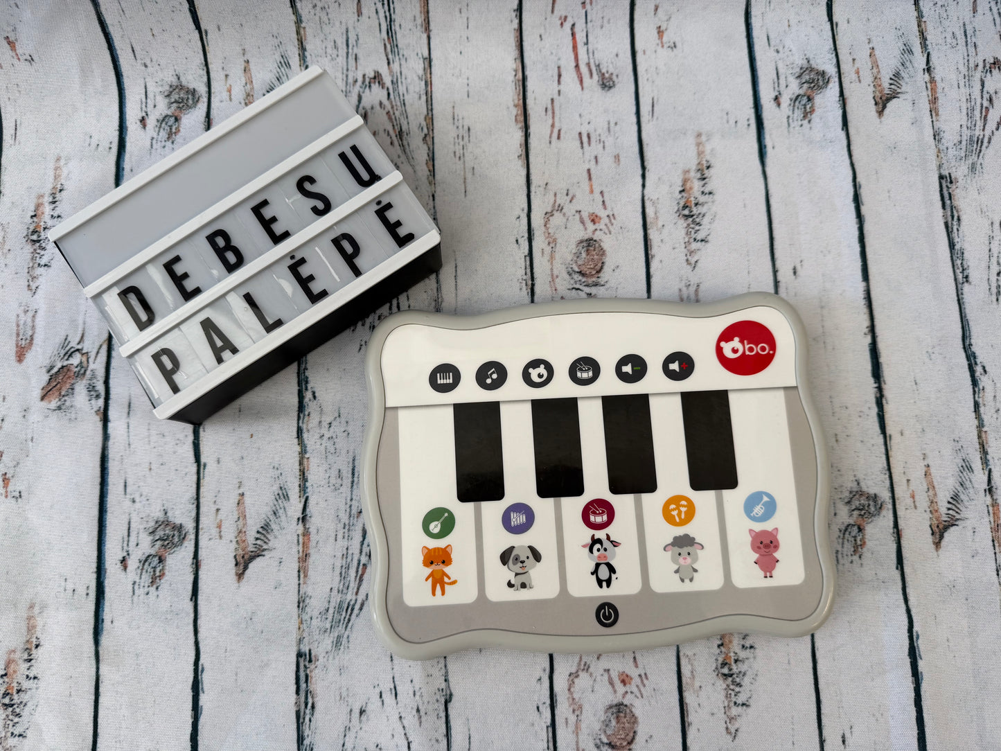🎹🎶 Muzikinė pianino lentelė mažyliams