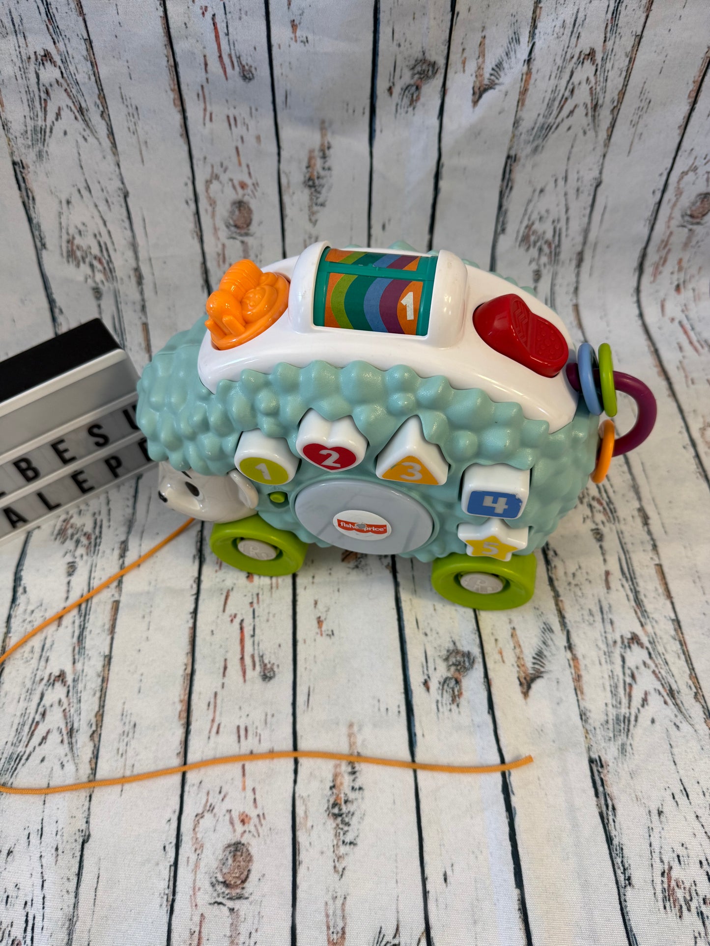 🦔🎶 Fisherprice kalbantis ežiukas ant ratukų