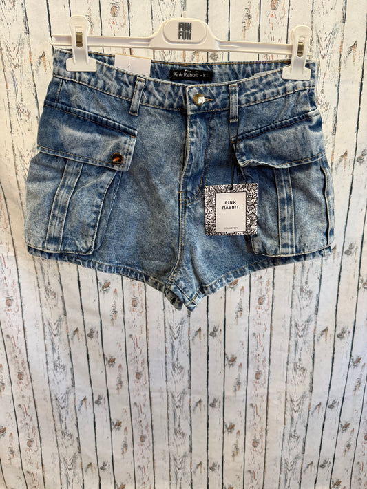 Džinsiniai šortai Pink Rabbit