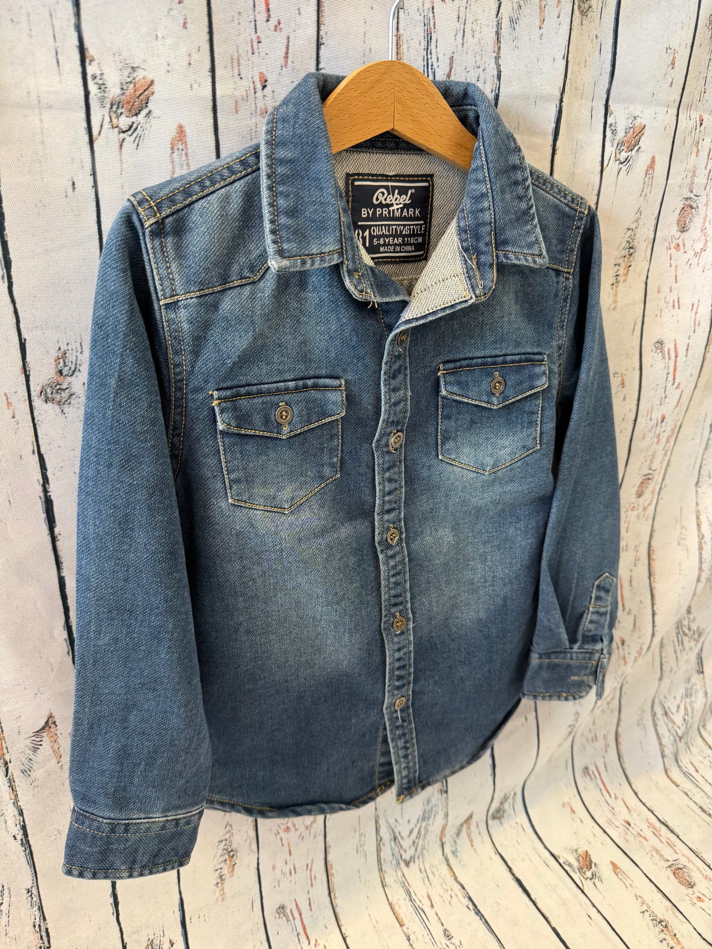 Džinsiniai marškiniai Primark