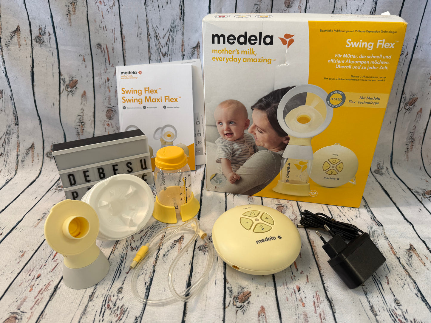 🤱💛 Medela Swing Flex elektrinis pientraukis