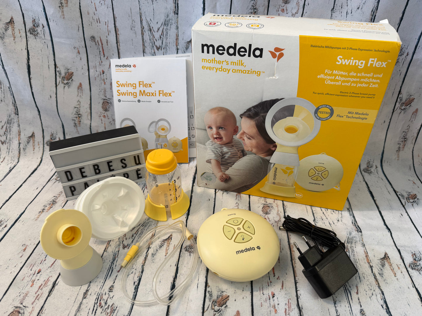 🤱💛 Medela Swing Flex elektrinis pientraukis