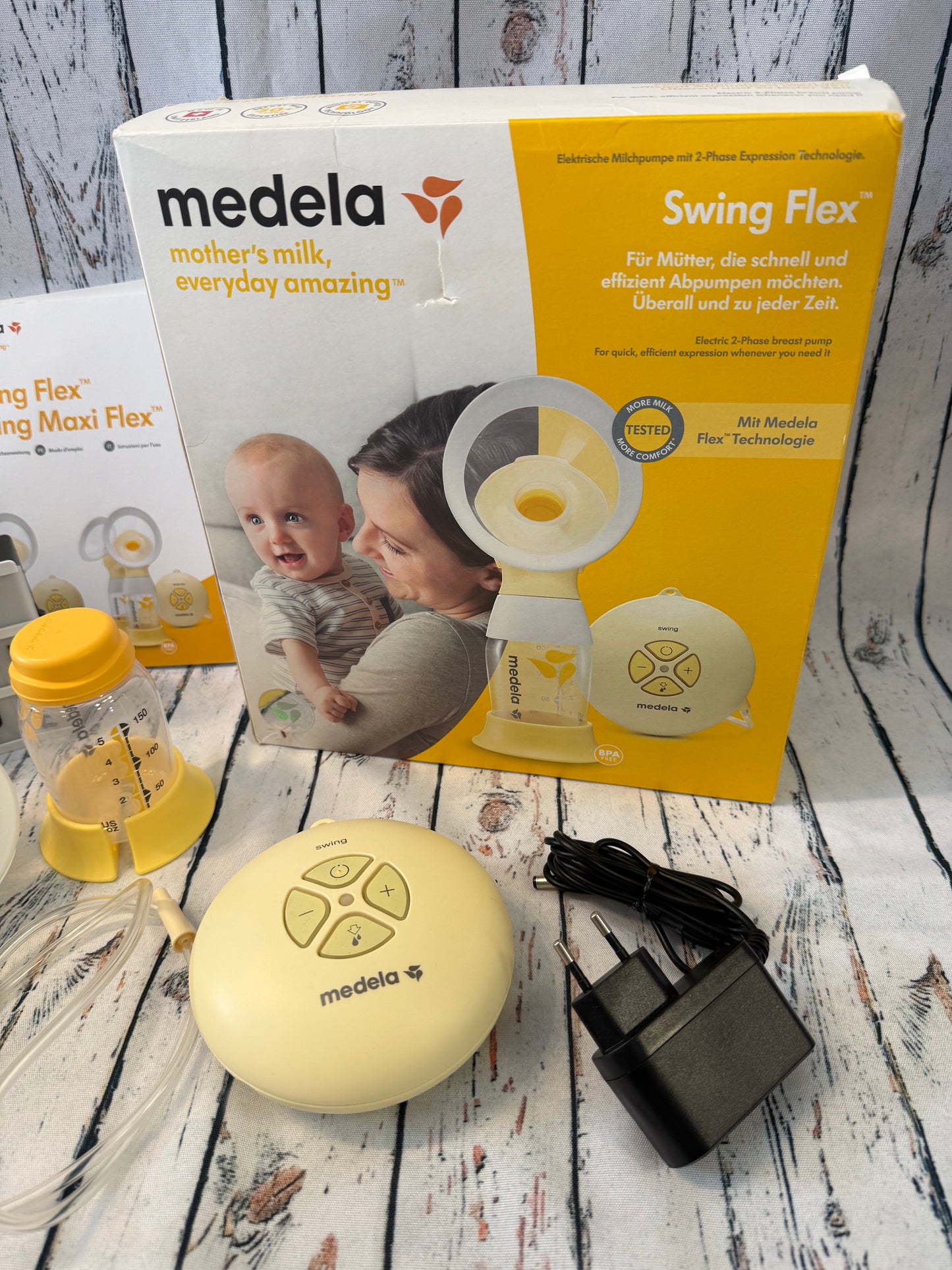 🤱💛 Medela Swing Flex elektrinis pientraukis