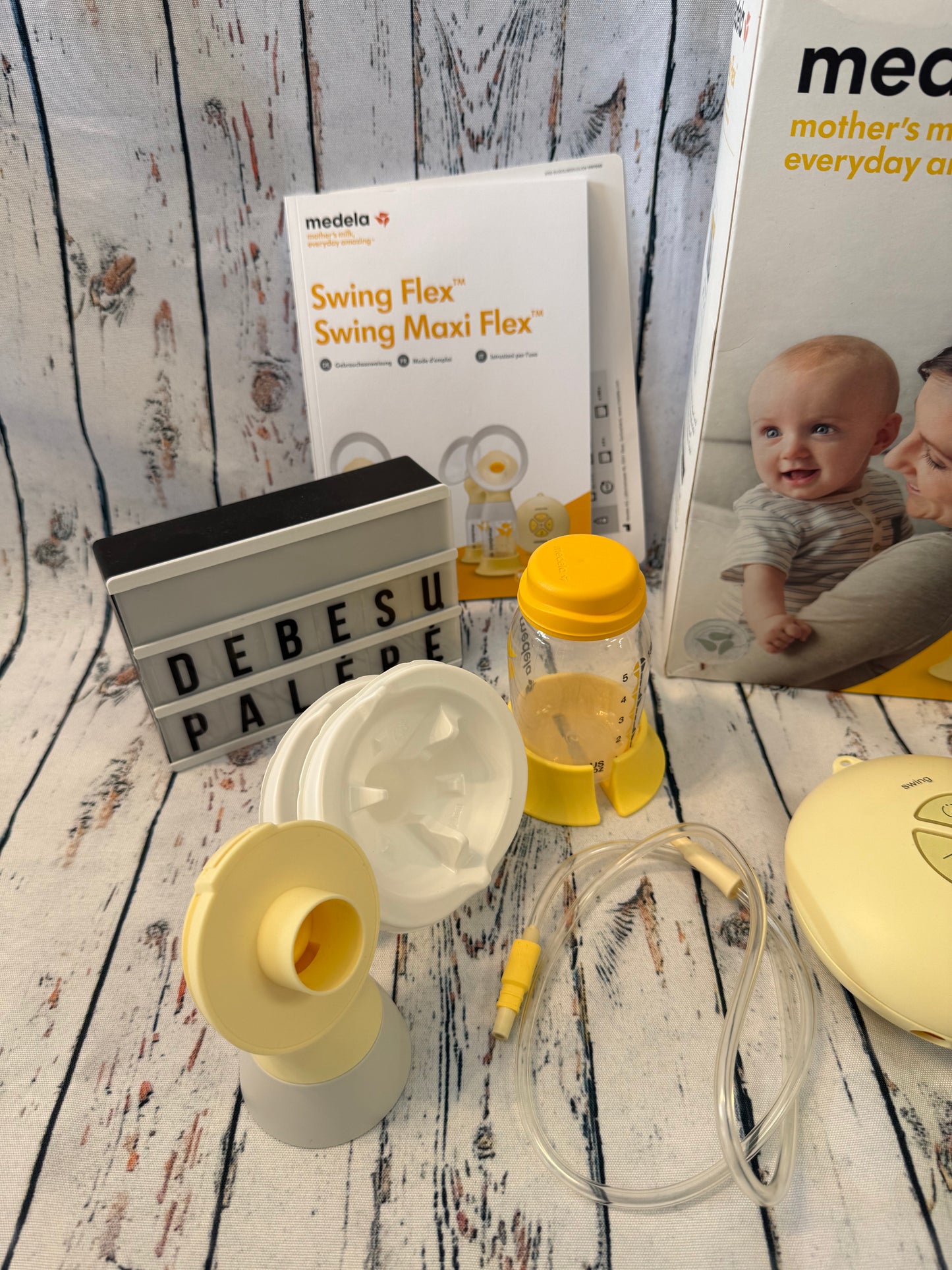 🤱💛 Medela Swing Flex elektrinis pientraukis