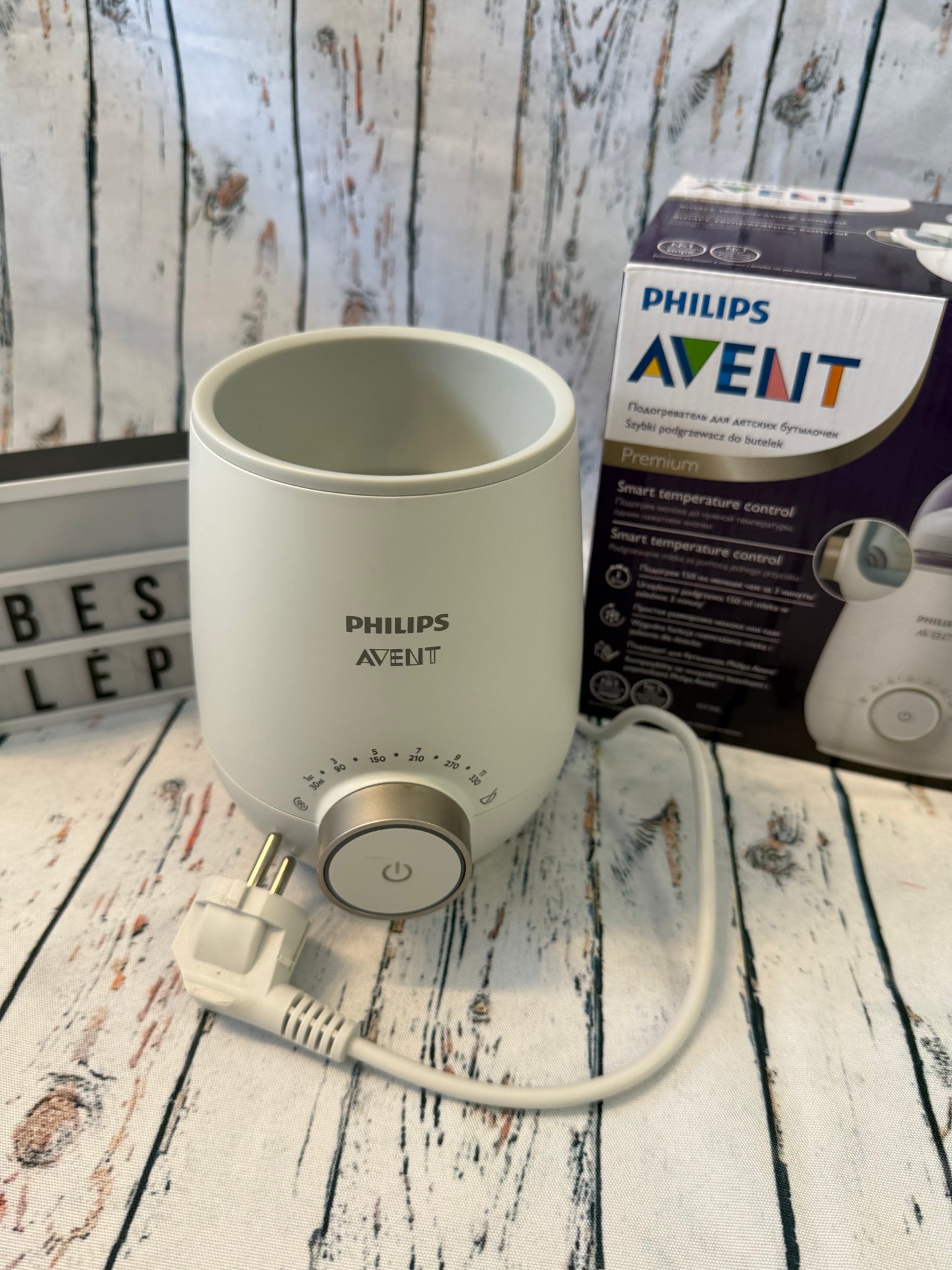 🍼✨ Philips Avent Premium buteliukų šildytuvas