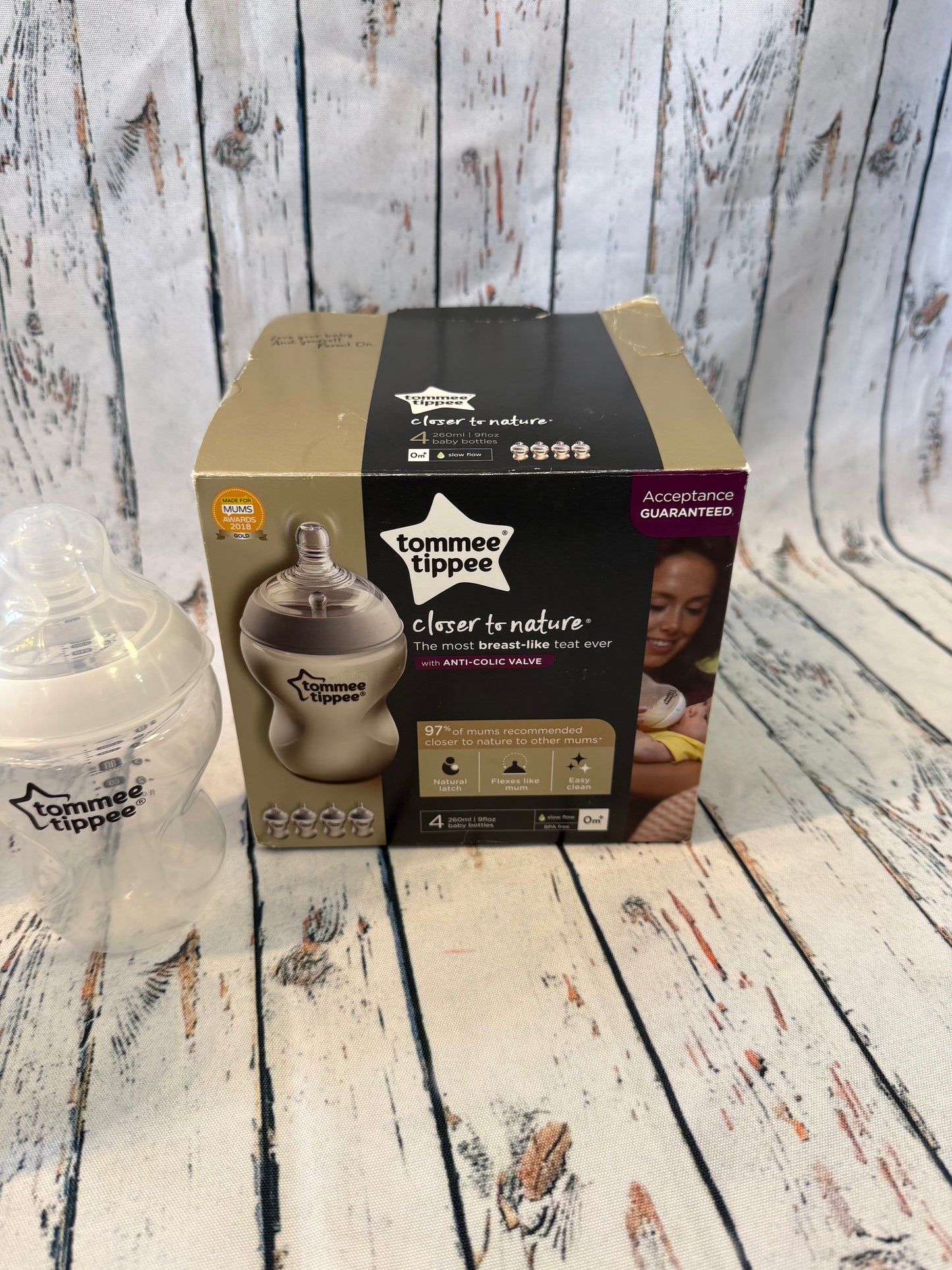 🍼🤍 Tommee Tippee Closer to Nature buteliukų rinkinys