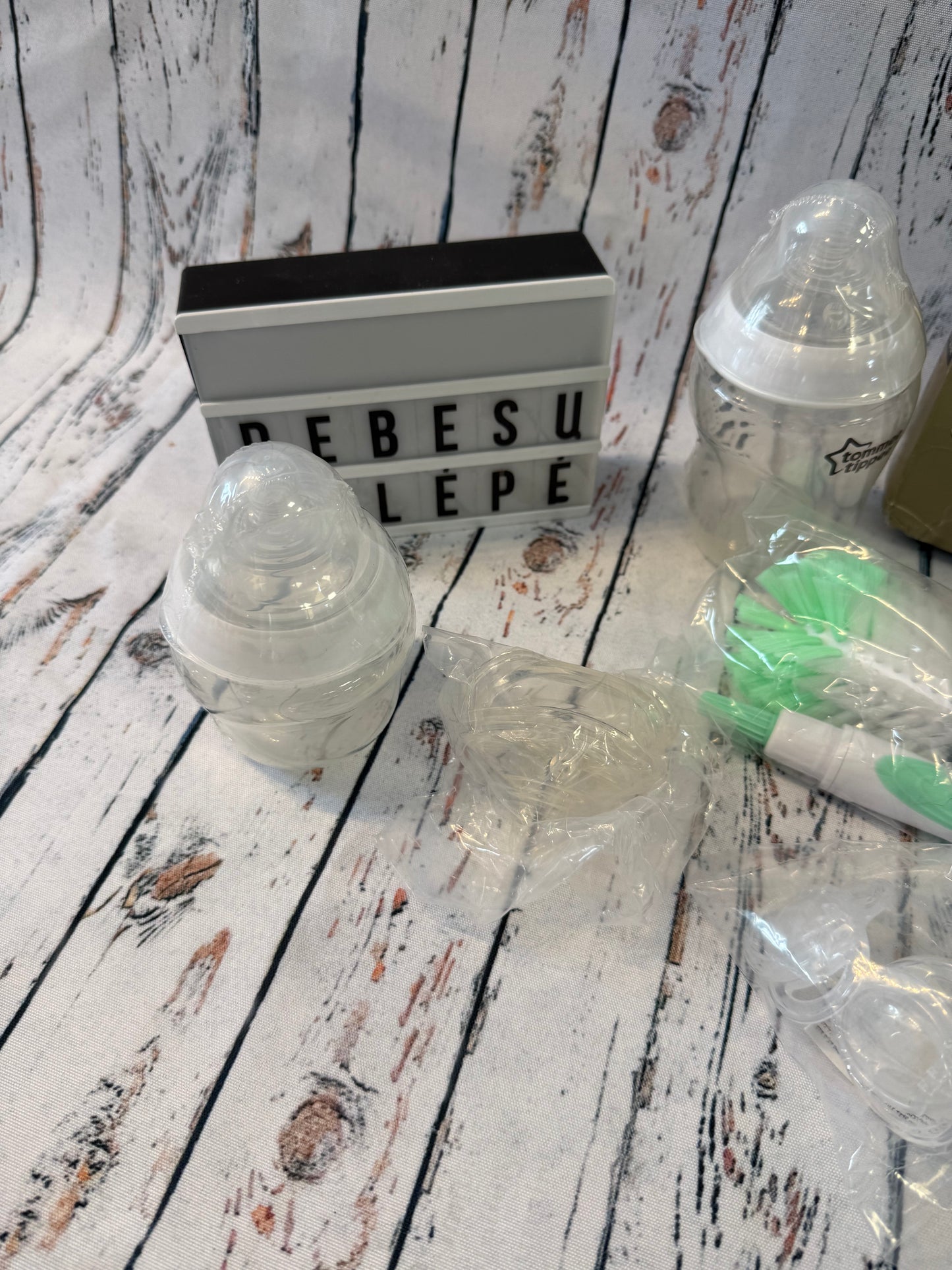 🍼🤍 Tommee Tippee Closer to Nature naujagimio rinkinys