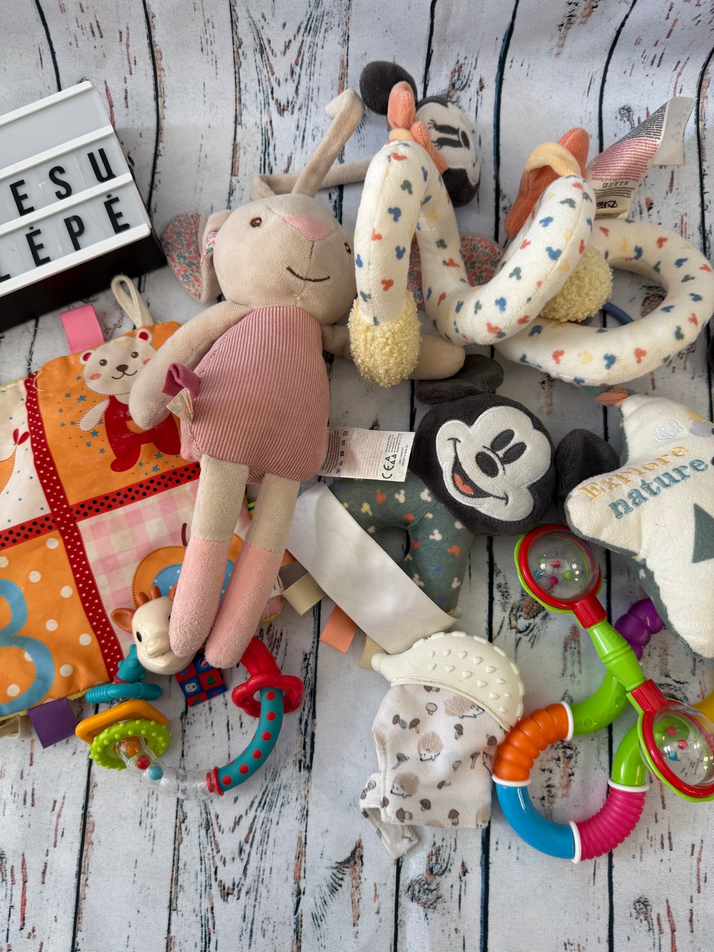 🧸✨ Kūdikio pirmųjų atradimų rinkinys