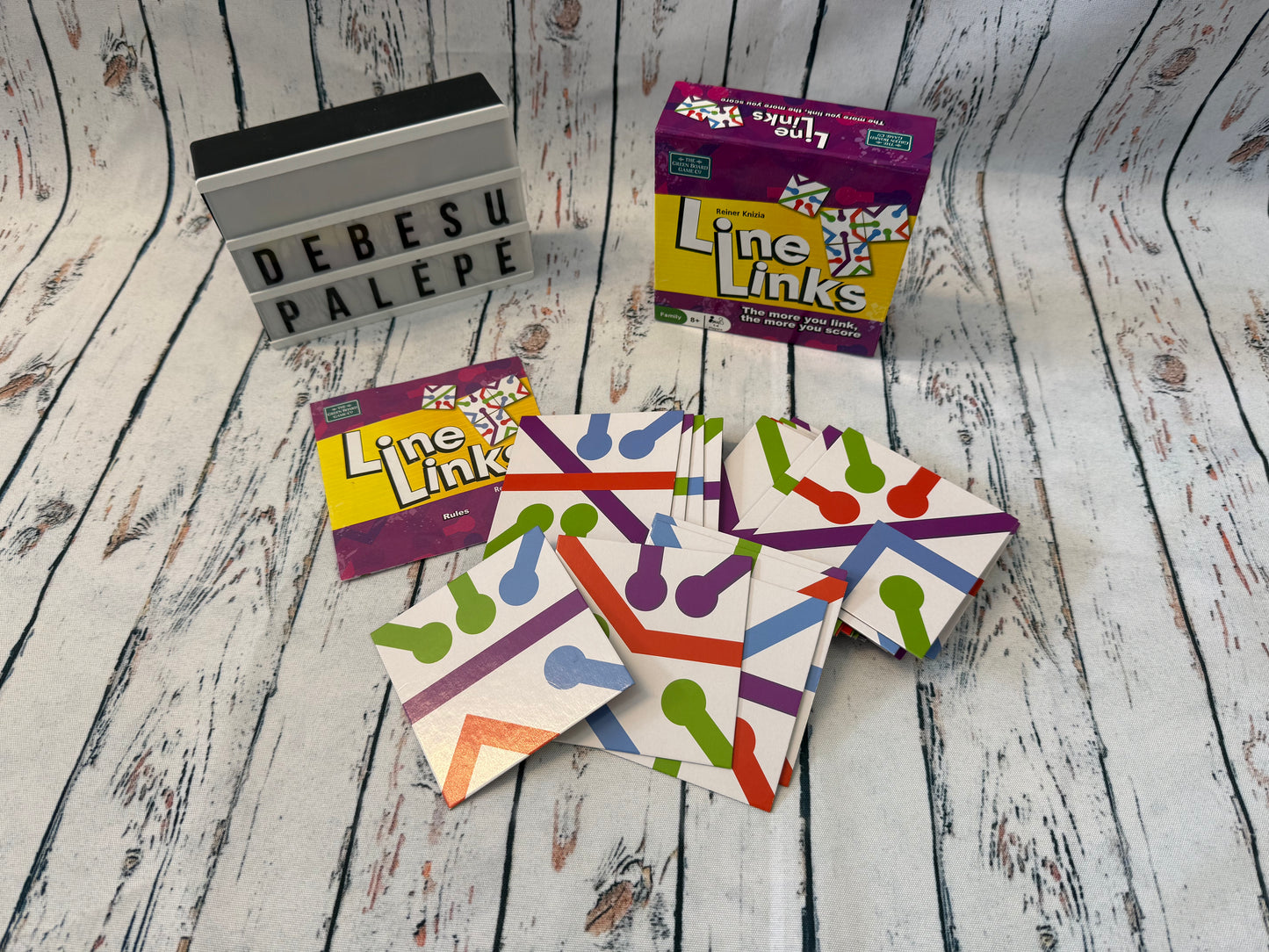 🔗🧠 Line Links loginio mąstymo žaidimas