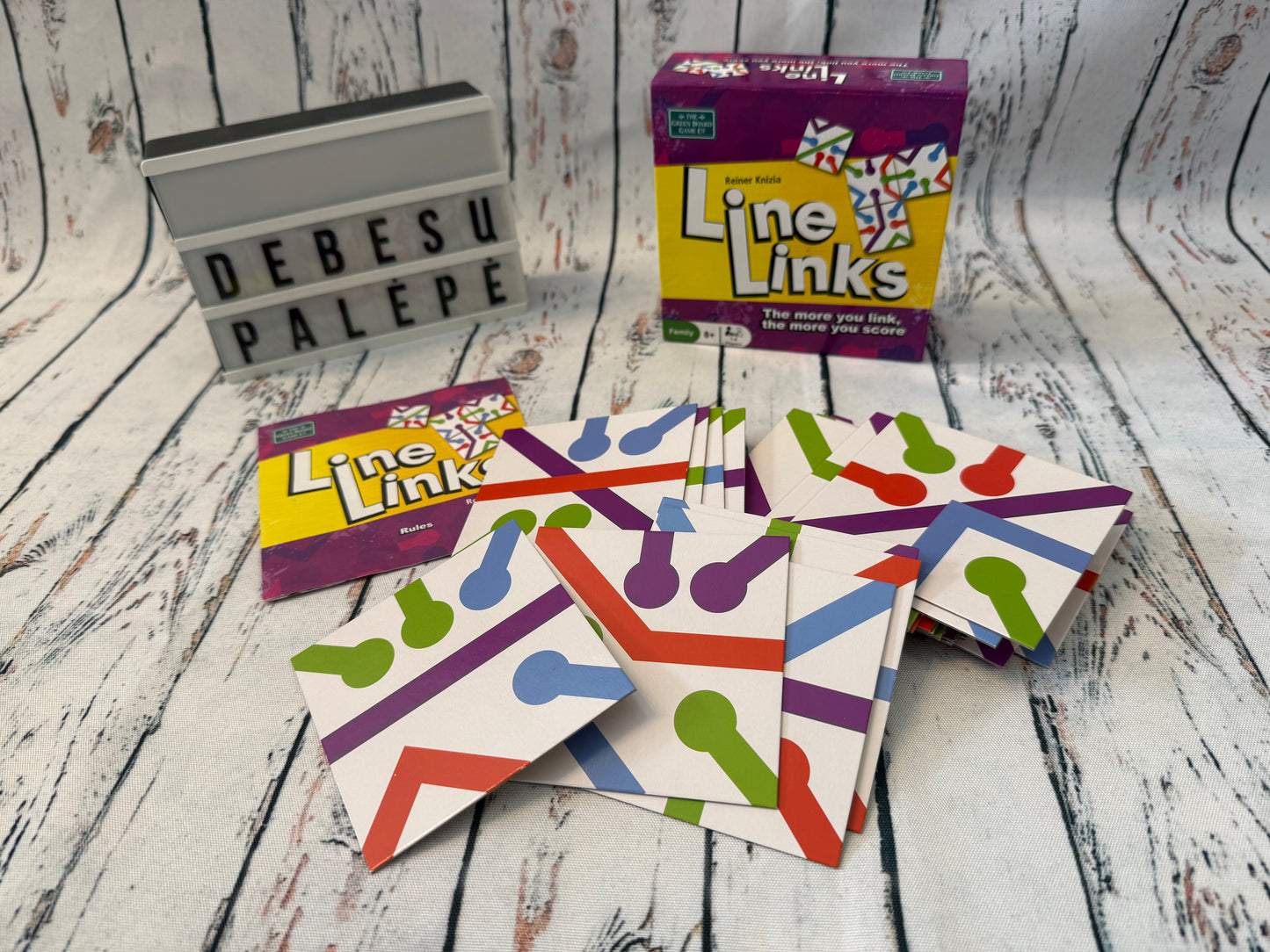 🔗🧠 Line Links loginio mąstymo žaidimas