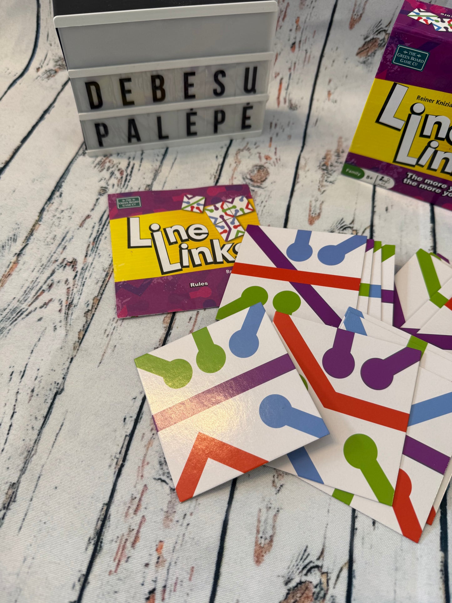 🔗🧠 Line Links loginio mąstymo žaidimas