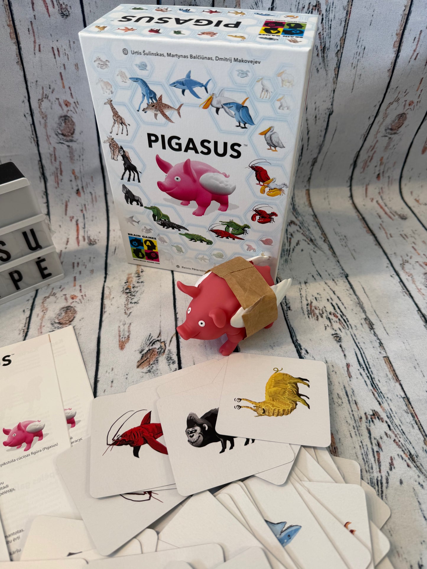 🦄🦖 Pegasus – gyvūnų ir fantastinių būtybių pažinimo žaidimas