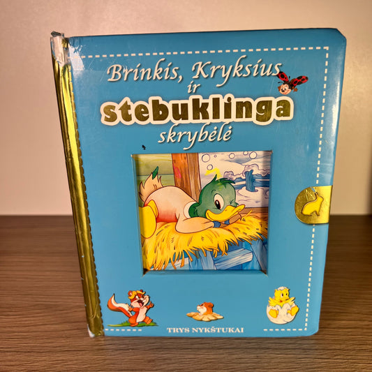 Knyga Brinkis ir kryksius ir stebuklinga skrybėlė