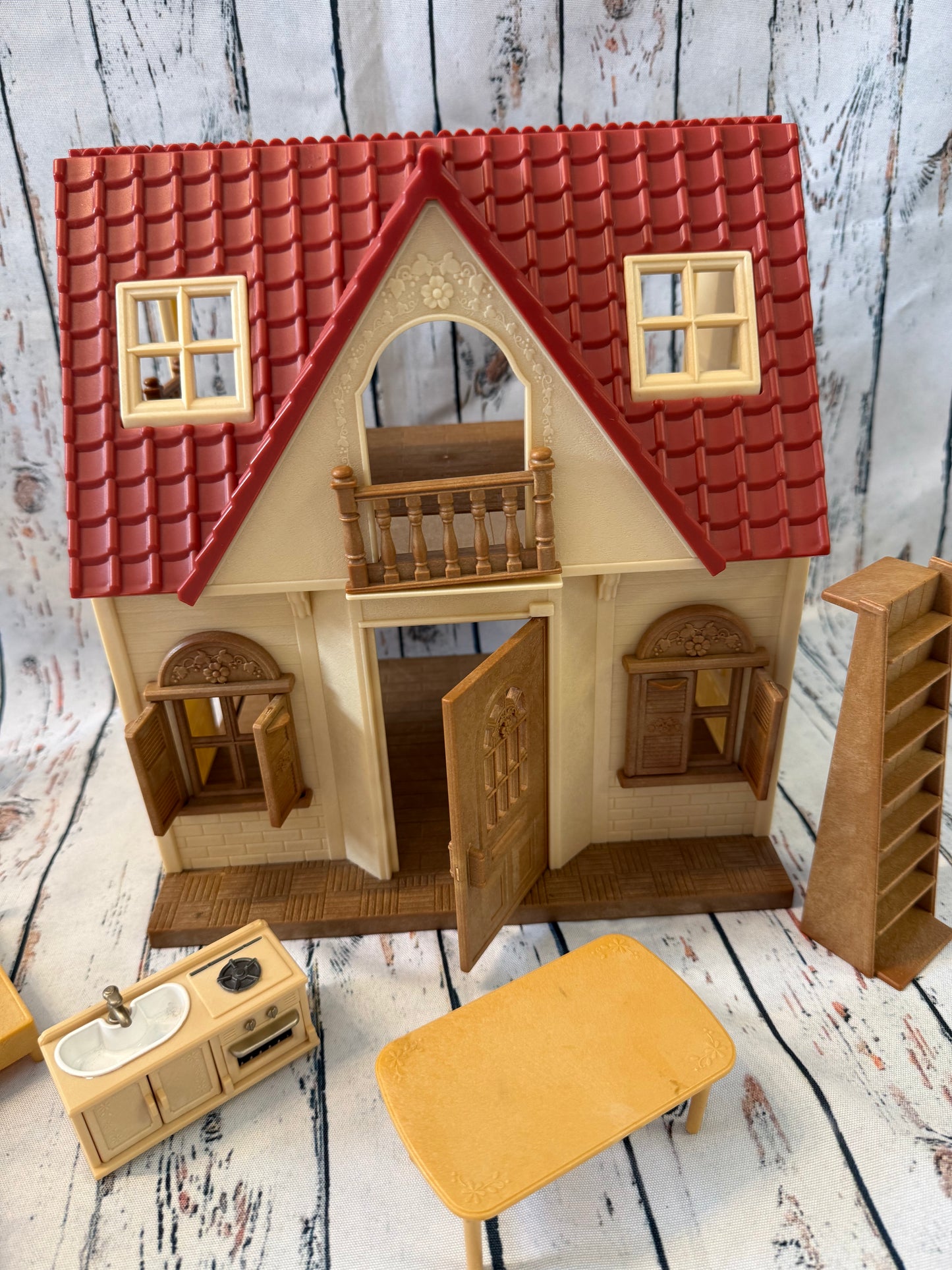 🏡🐰 Sylvanian Families jaukus šeimos namelis