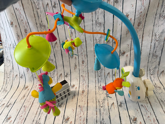 🌿 3 viename muzikinė karuselė su projektoriumi