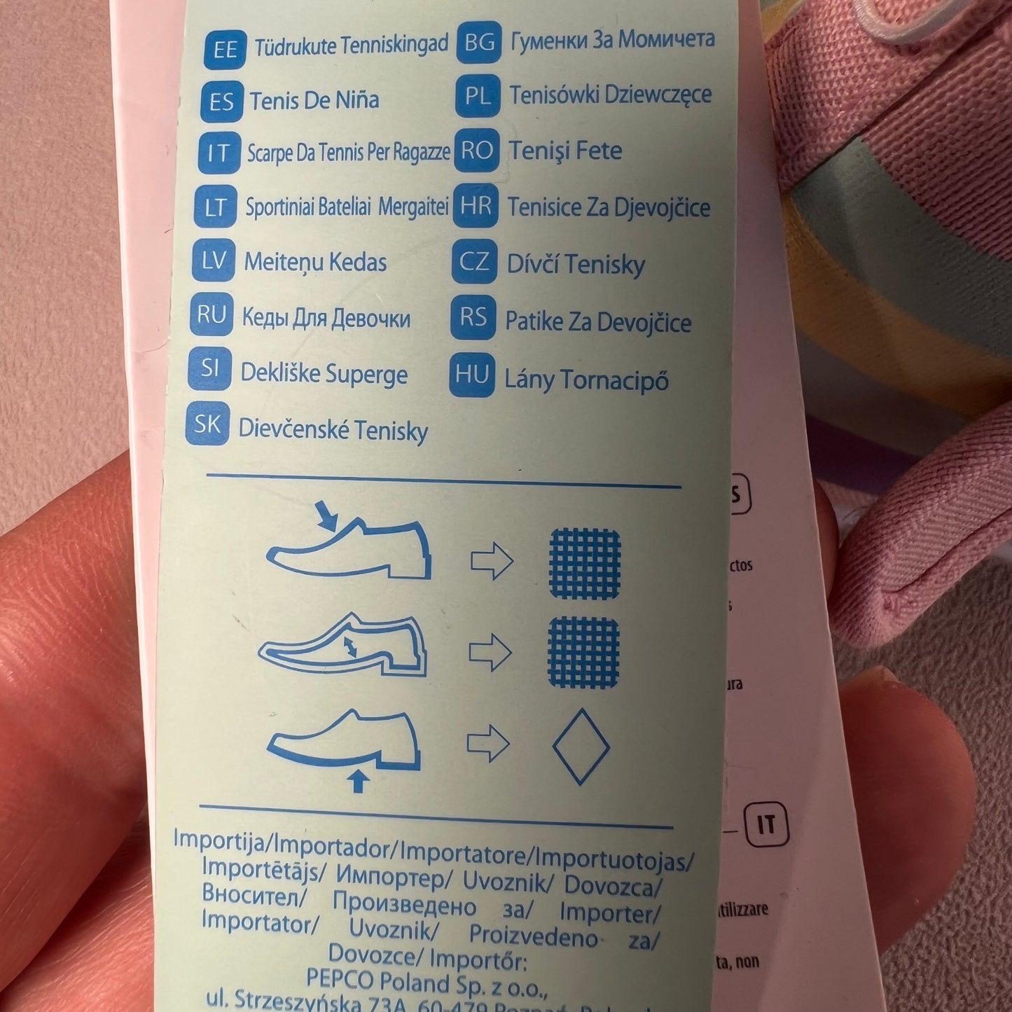 Laisvalaikio batukai, Pepco