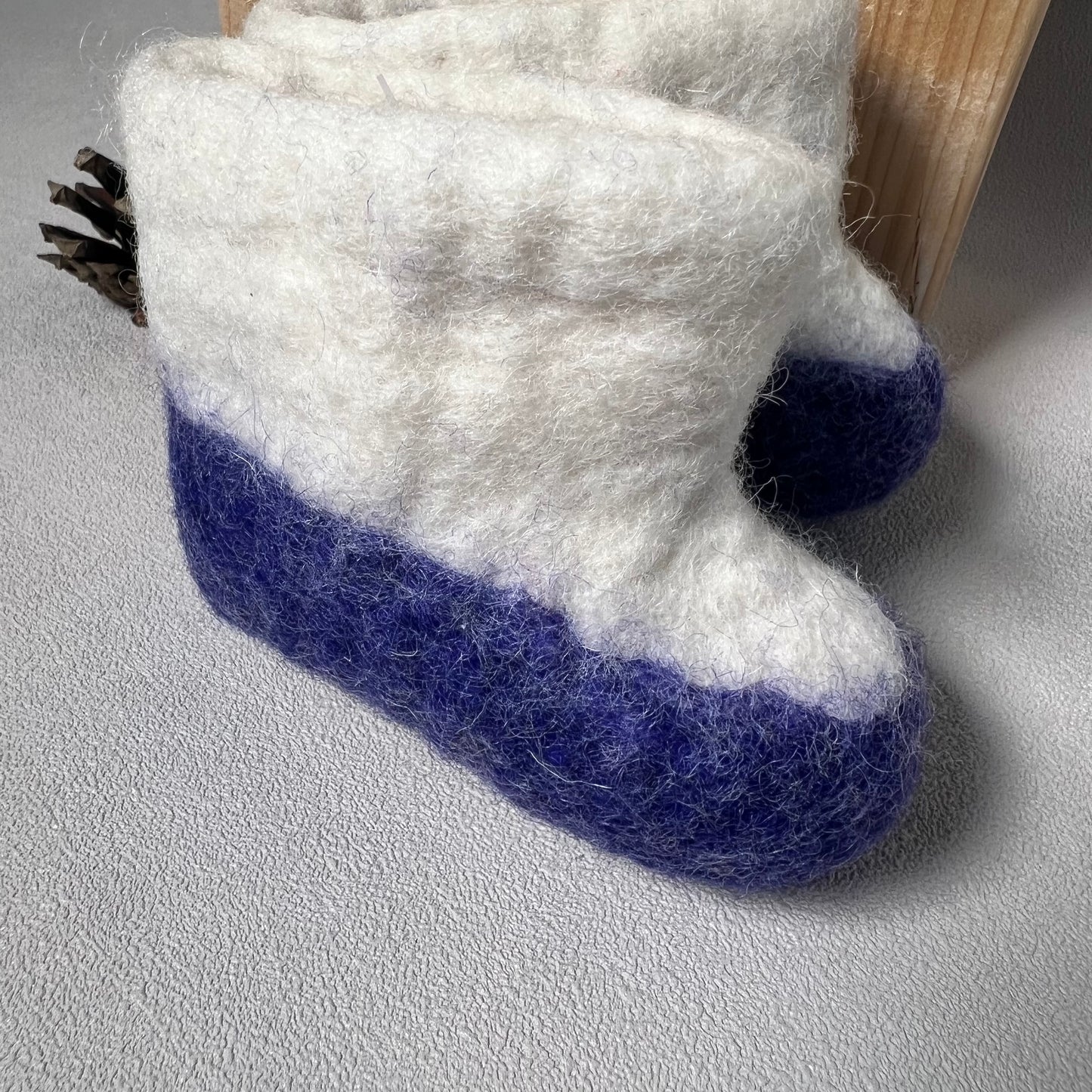 Šlepetės, veltinio