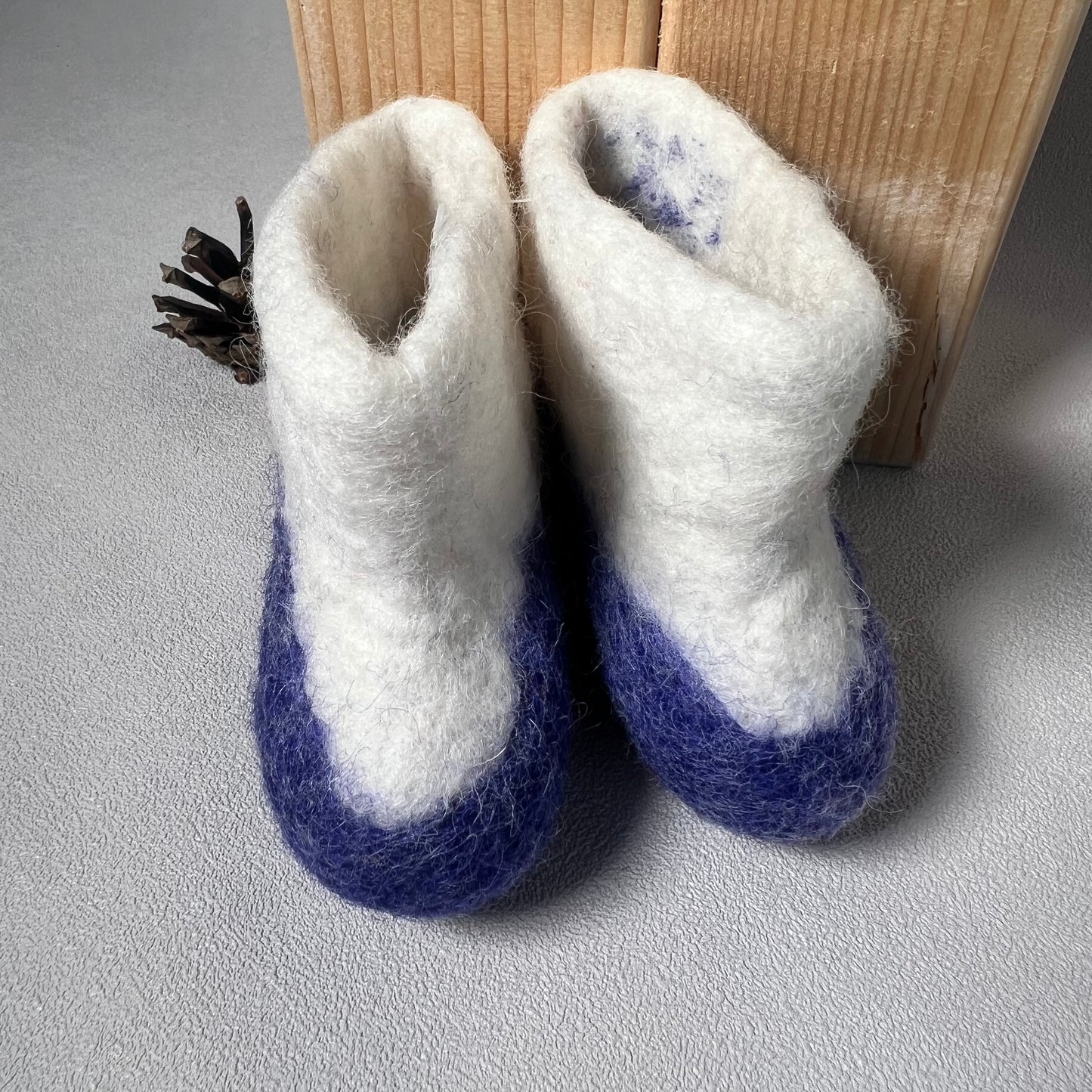 Šlepetės, veltinio